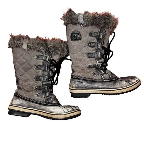 SOREL Women's Insulated Waterproof Boots NL1540-277 Size 9