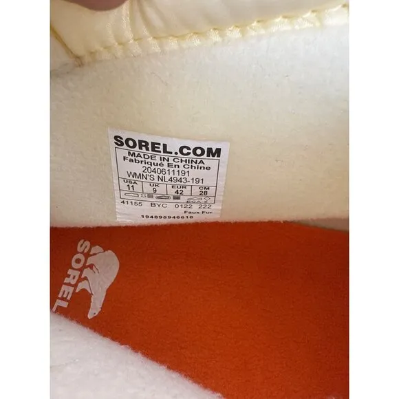 SOREL x PRANA Women's Limited Ed. Out N About Puffy Zip WP Ankle Boots Size 11