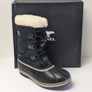 Sorel Yoot Pac Nylon Waterproof Boots, Black, Big Kids 7 M