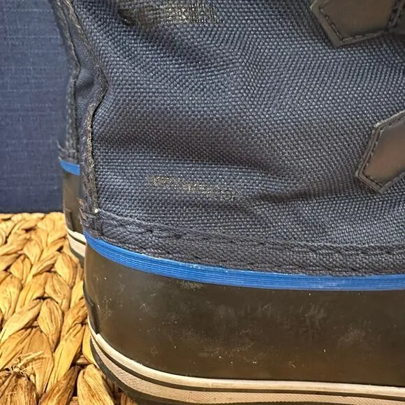 SOREL Yoot Pac Snow Boots sz 13 Navy Blue