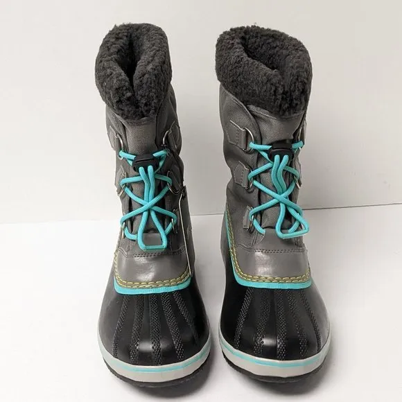 Sorel Yoot Pac Waterproof Winter Boots, Grey, Big Kids 6 M