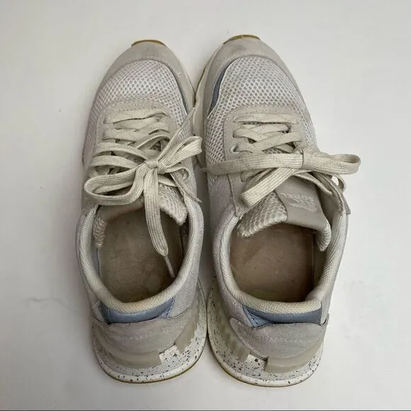 Sorel Kinetic Lace Sneaker White 8.5 Impact Tennis Shoes