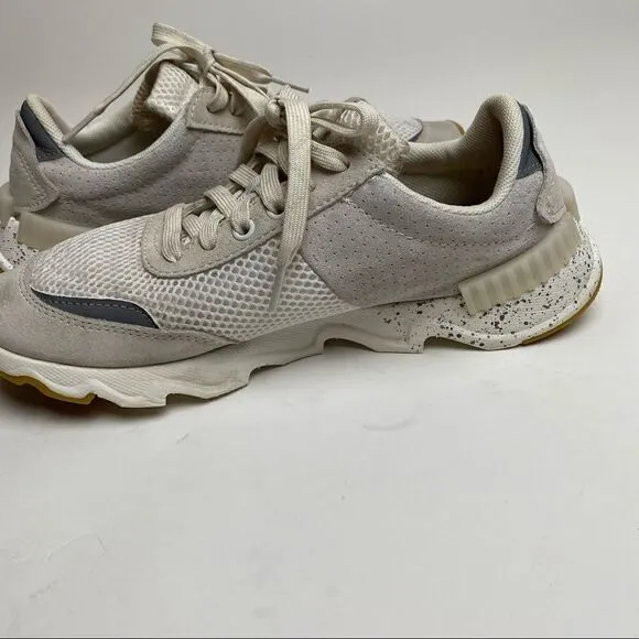 Sorel Kinetic Lace Sneaker White 8.5 Impact Tennis Shoes