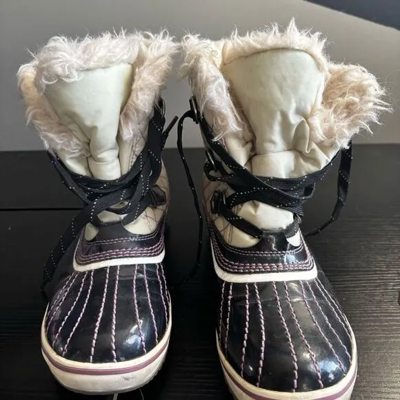Sorel Tivoli Waterproof Boots Oyster Wild Orchid, 10W