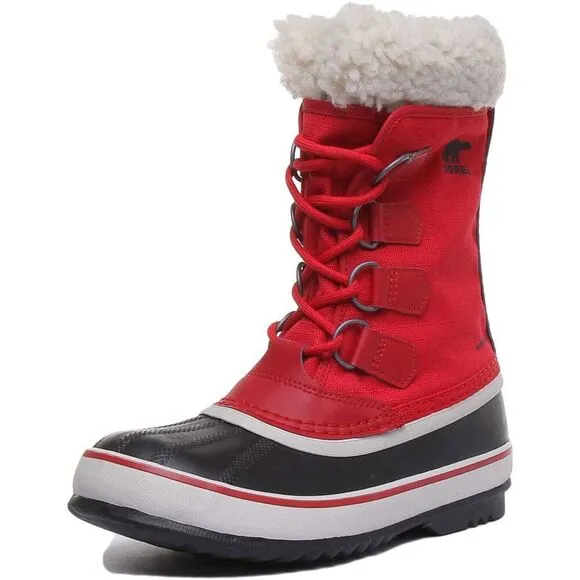 Sorel Winter Carnival NL3483-613 Boots Women's 6 Mountain Red Waterproof EEE3609