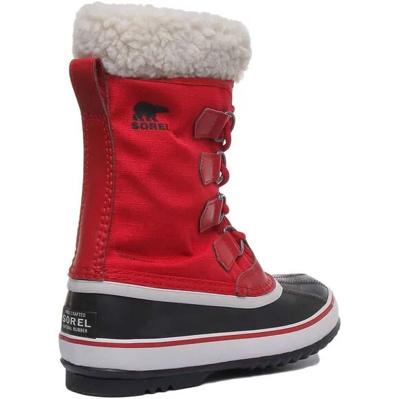 Sorel Winter Carnival NL3483-613 Boots Women's 6 Mountain Red Waterproof EEE3609