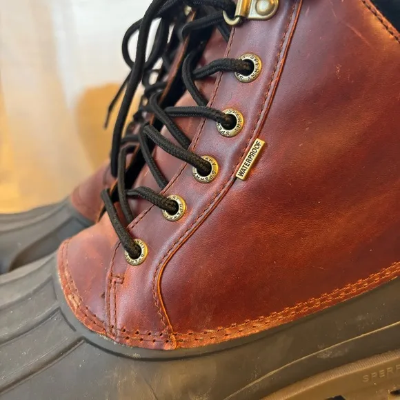 Sperry Avenue waterproof duck boots | size 9