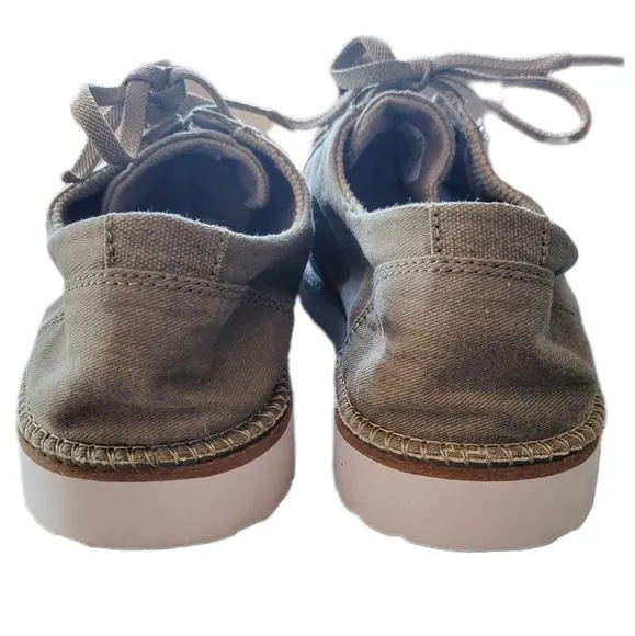 Sperry \ Men's Camden Canvas Oxford Shoes / Smokey Taupe / 10