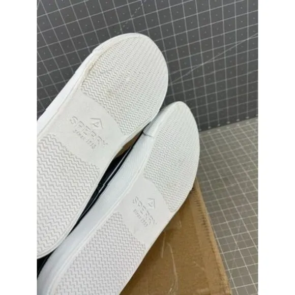 Sperry Striper II CVO SW Navy Canvas Men's Sneakers Size 10.5 M NEW~~