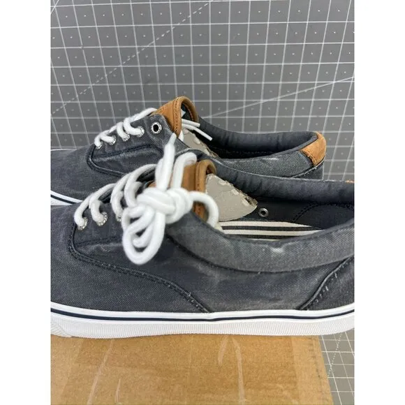 Sperry Striper II CVO SW Navy Canvas Men's Sneakers Size 10.5 M NEW~~