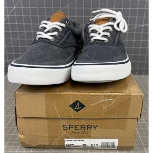 Sperry Striper II CVO SW Navy Canvas Men's Sneakers Size 10.5 M NEW~~