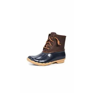 SPERRY WOMEN'S SALTWATER BOOTS, TAN/NAVY, 7.5