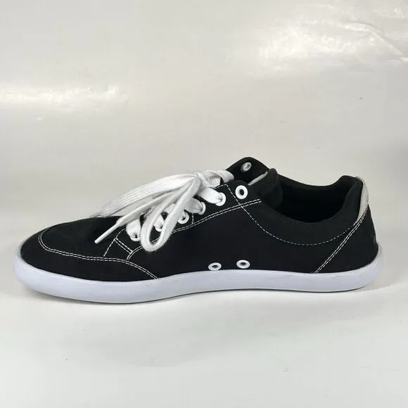 Splay Freestyle Black Canvas Barefoot Minimalist Shoes Men Size 10 Women 12