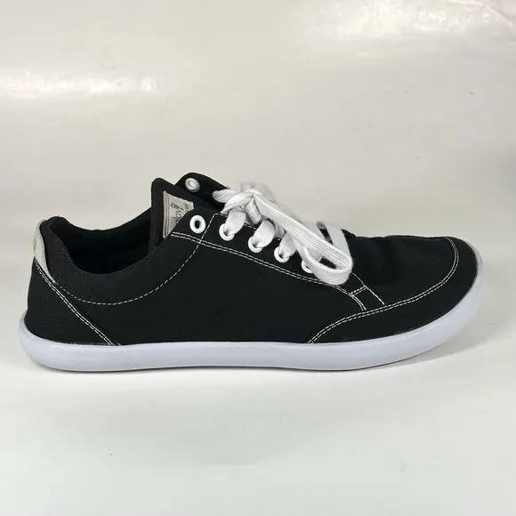 Splay Freestyle Black Canvas Barefoot Minimalist Shoes Men Size 10 Women 12