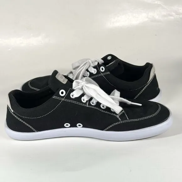 Splay Freestyle Black Canvas Barefoot Minimalist Shoes Men Size 10 Women 12