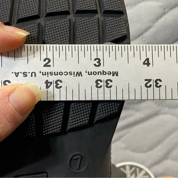 Sporto Women's Winter Boots 7M Black Tall Iceland WaterProof Side Zip Buckle NWT