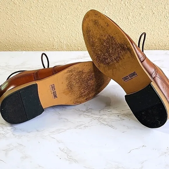 STACY Adams Dumbar Wingtip Oxford Shoes.