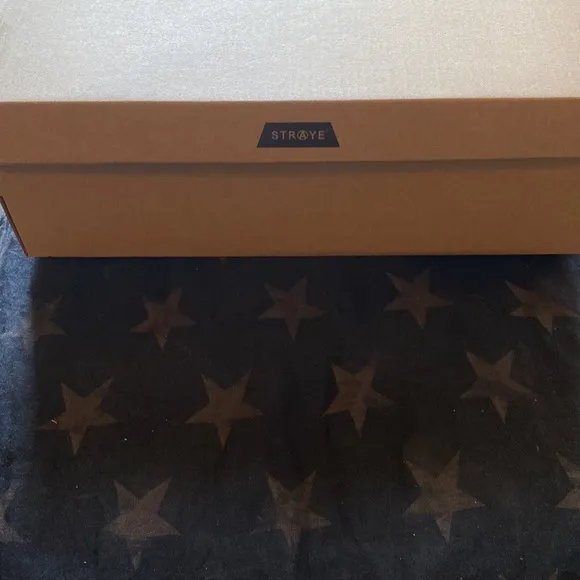 STRAYE ZEBRA PRINT HIGH TOPS SIZE 9.5 SUEDE AND CANVAS WITH OG BOX