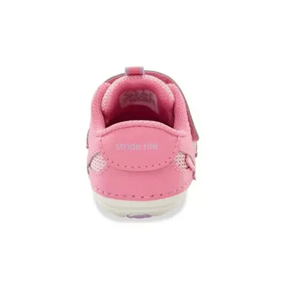 Stride Rite SM Apollo BG038302 Sneakers Toddler US 6 Pink Comfort Shoes FZP539
