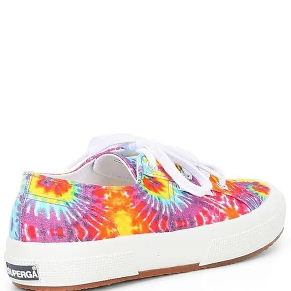 Superga NEW Tie-Dye Canvas Sneakers 2750 Size 8