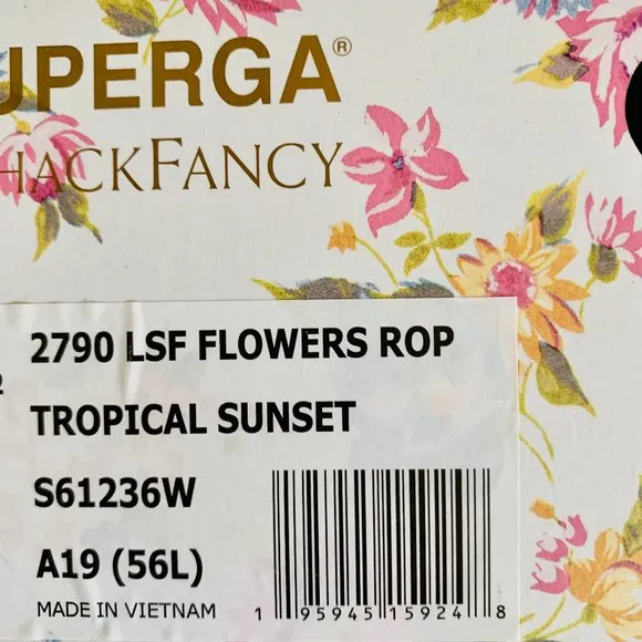 SUPERGA x LOVESHACKFANCY SHOES