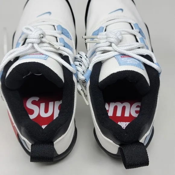 Supreme x Nike Air Darwin Low SB Sail FQ3000 100 Sneakers Shoes Men's Size 4 New