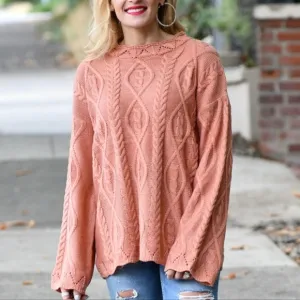 Sweater GRACE Cable Knit Sweater