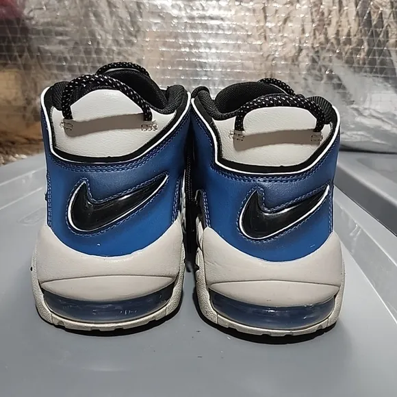 Sz 9 Nike Air More Uptempo '96 Pippen Industrial Blue Men’s Basketball Shoes