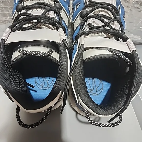 Sz 9 Nike Air More Uptempo '96 Pippen Industrial Blue Men’s Basketball Shoes