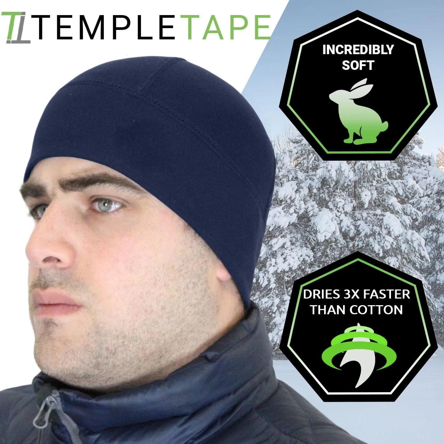 Tactical Fleece Watch Cap Beanie – Skull Cap Fleece Hat - Mens & Women