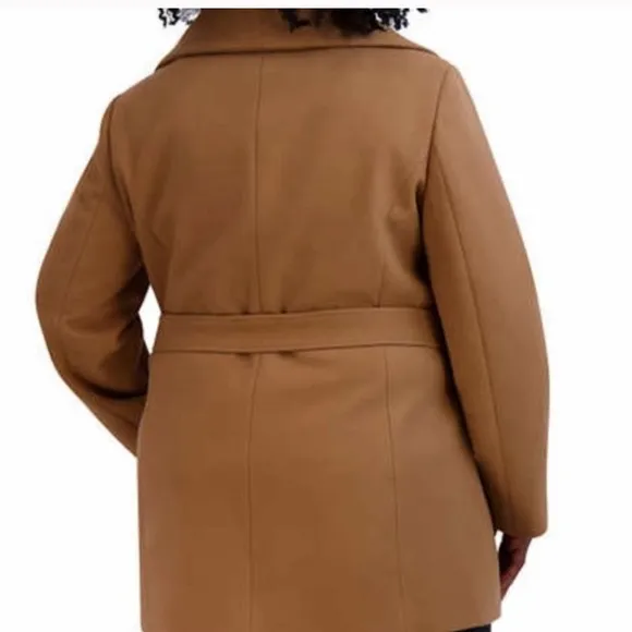 🔥Tahari Ella Double Face Wrap Coat - NWT🔥