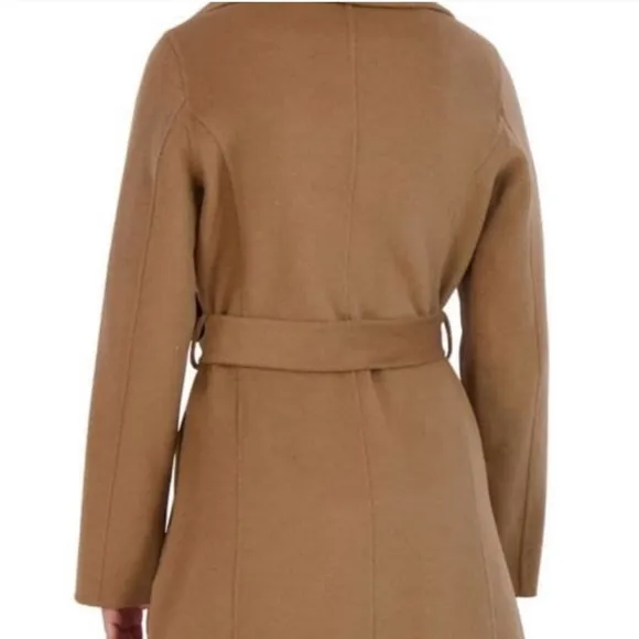 🔥Tahari Ella Double Face Wrap Coat - NWT🔥