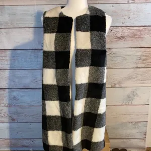 Talbots long wool blend vest. Like new.