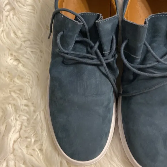Ted Baker London Man Shoes size 12 leather please see all photos color bluish