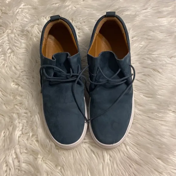 Ted Baker London Man Shoes size 12 leather please see all photos color bluish