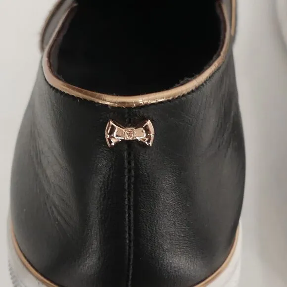 Ted Baker‎ Rhinestone Sneakers Gray Women's 40 9.5