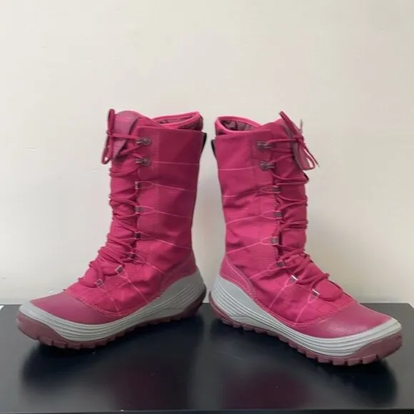Teva Womens Jordanelle Winter Boots Women's US6 Pink waterproof removable liner