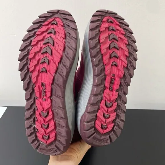 Teva Womens Jordanelle Winter Boots Women's US6 Pink waterproof removable liner