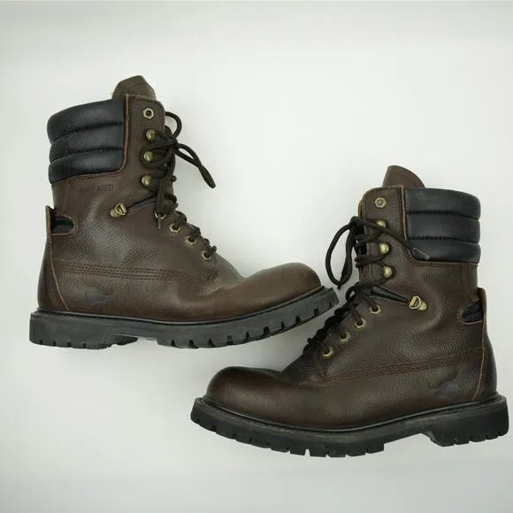 Texas Steer Steel Toe Work Boots Mens 9 EEE Thinsulate Insulated Lace Up