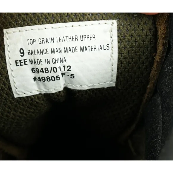 Texas Steer Steel Toe Work Boots Mens 9 EEE Thinsulate Insulated Lace Up