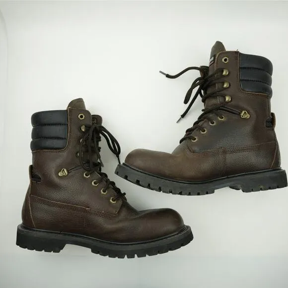 Texas Steer Steel Toe Work Boots Mens 9 EEE Thinsulate Insulated Lace Up