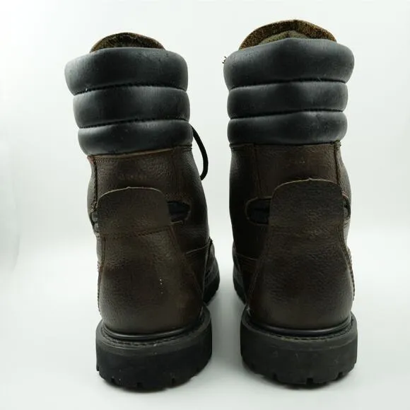 Texas Steer Steel Toe Work Boots Mens 9 EEE Thinsulate Insulated Lace Up