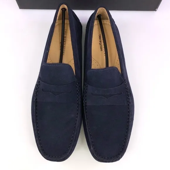The Men's Store at Bloomingdale's Men's Penny Loafer Drivers NAVY