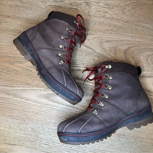 The North Face Ballard Duck Boots Waterproof Insulated Winter Brown Men’s 10