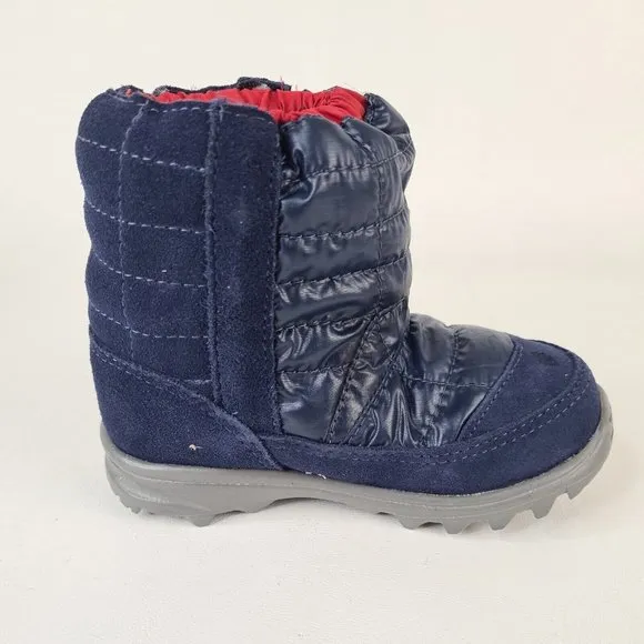 The North Face Boy Toddler Winter Camp Boots 200g Insulated Blue