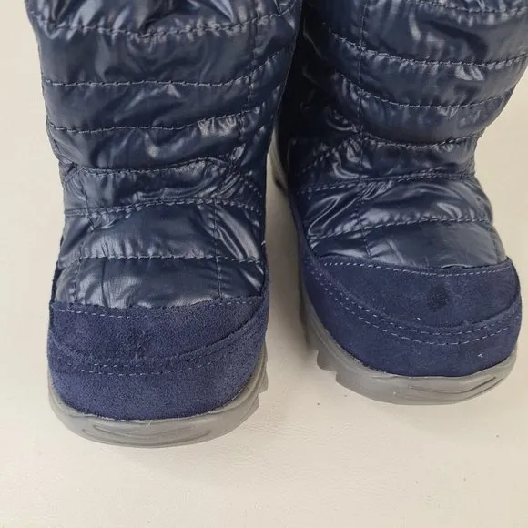 The North Face Boy Toddler Winter Camp Boots 200g Insulated Blue