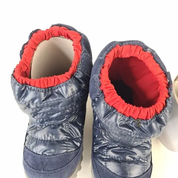 The North Face Boy Toddler Winter Camp Boots 200g Insulated Blue