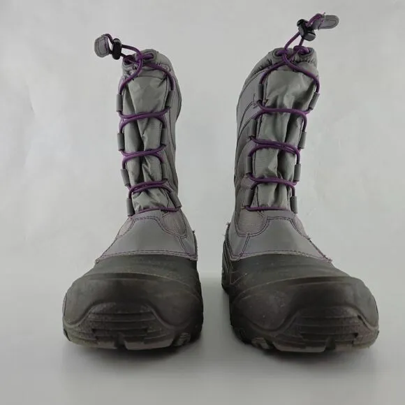 The North Face Girl's Alpenglow IV Lace Insulated Waterproof Winter Boots Size 7