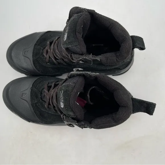 The North Face Snowfuse Suede Insulated Waterproof Winter Boots - Size 8