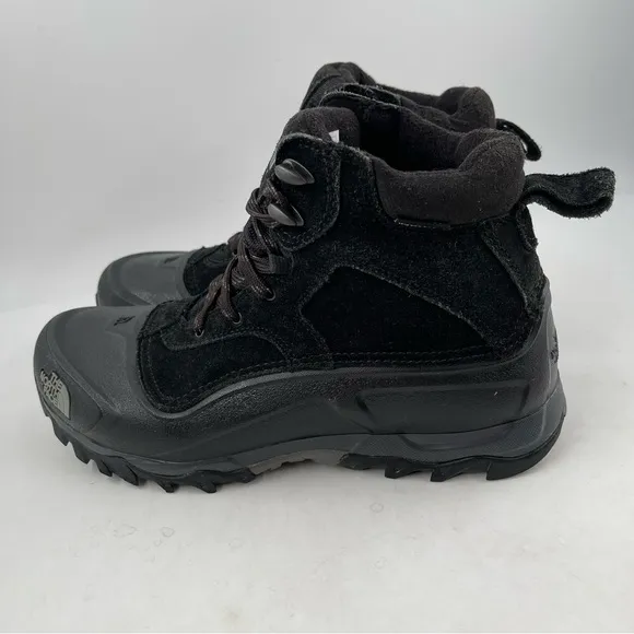 The North Face Snowfuse Suede Insulated Waterproof Winter Boots - Size 8